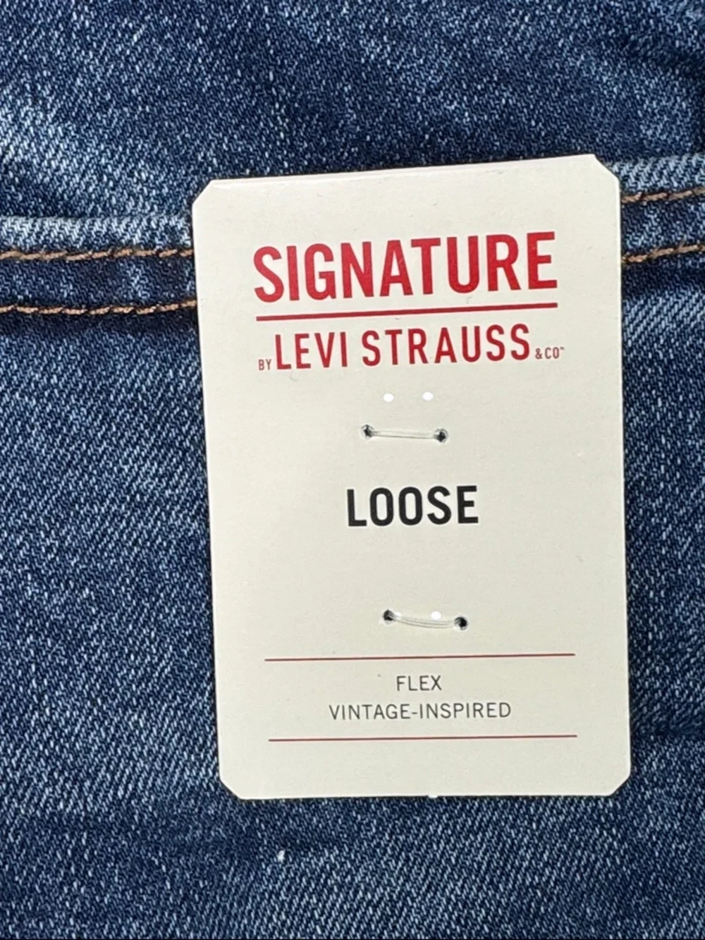 Levi's Loose Flex Vintage Inspired Denim Jeans Size 34x34 NWT